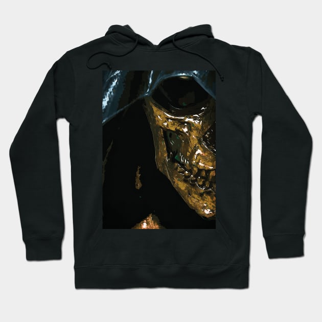 Death stranding skull Hoodie by Durro